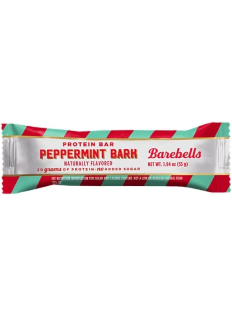 بيربيلز ألواح بروتين باربيلز بنكهة النعناع - 20 غرام بروتين (55 غرام × 12 لوحًا) - Image 2